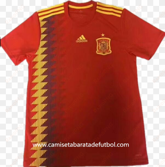 camiseta 1ª equipación del españa 2018 - spain world cup jersey long sleeve