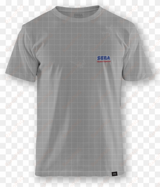 camiseta cinza sega master system® logo - active shirt