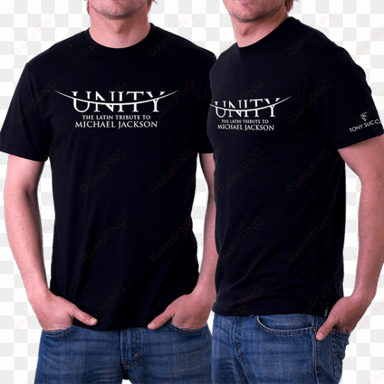 camiseta unity official negro - t shirt