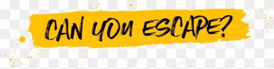 can you escape - game