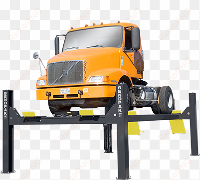 capacity / four-post lift / extended - bendpak hds-27x 4 post 27,000 lb extended lift