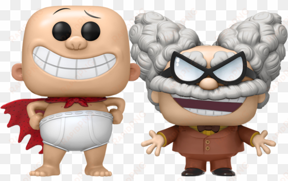 captain underpops pop vinyl bundle - all captain underpants characters