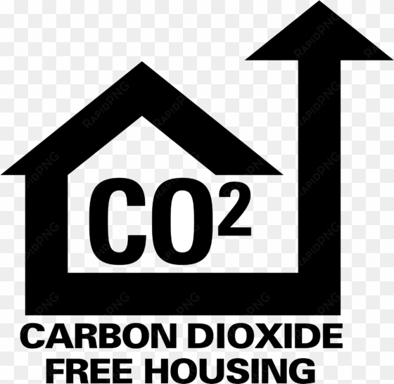 carbon dioxide free housing logo png transparent - carbon dioxide vector