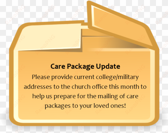 care package update - stairs