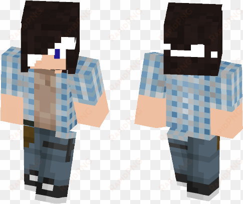 carl grimes - minecraft