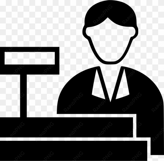 cashier svg png icon free download - cashier icon