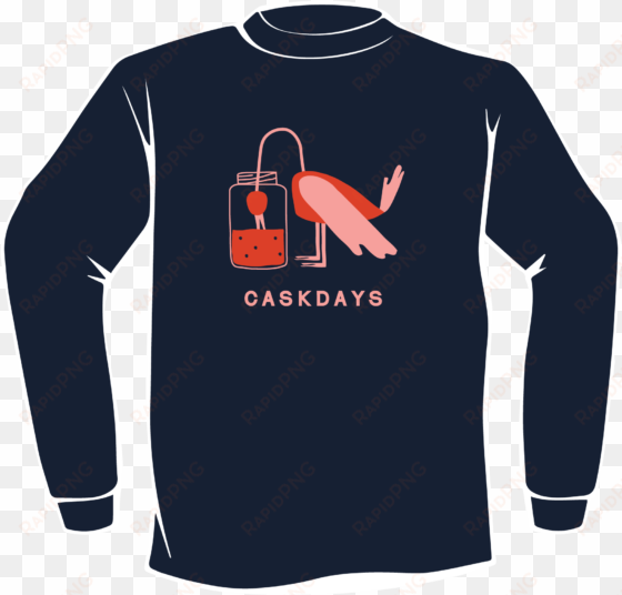 cask days early bird sweater