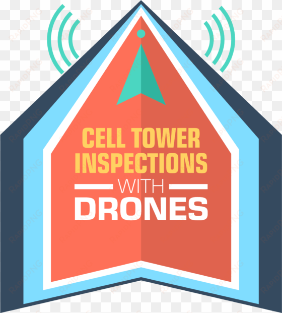 cell tower inspections with drones - triangle