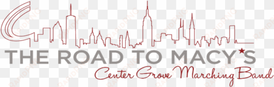 center grove hs marching band in nyc for macy's parade - new york city