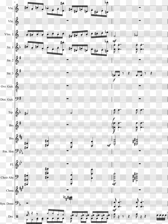 champion battle blue sheet music composed by junichi - saxophone