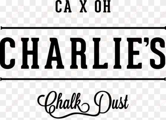 charlie's chalk dust logo