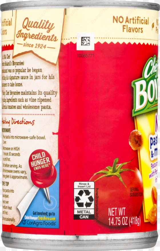 chef boyardee mini-bites pasta shells & meatballs, - chef boyardee chicken alfredo - 15 oz can