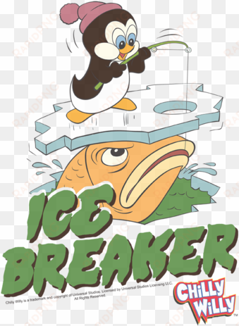 chilly willy ice breaker juniors t-shirt - chilly willy little boys' ice breaker childrens t-shirt