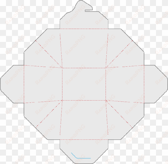 chinese food box - diagram