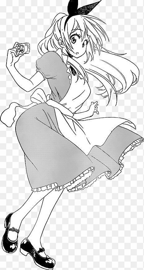 chitoge as alice - chitoge alice in wonderland