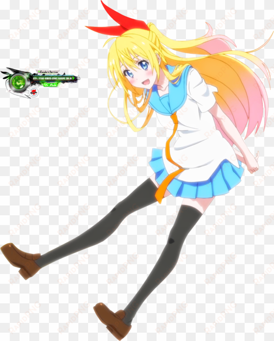 chitoge kirisaki transparent for kids - nisekoi