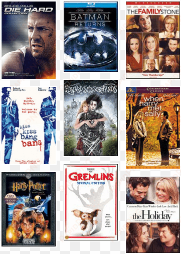 christmas movies that aren't technically christmas - dvd cover