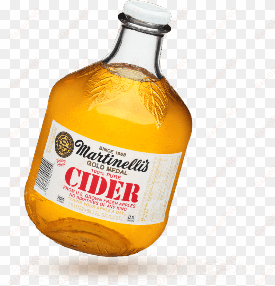 cider png transparent cider - martinelli's apple cider - 50.7 fl oz bottle