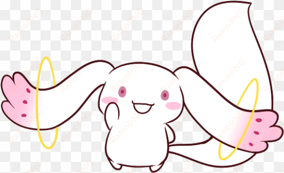 cinnamoroll and kyubey drawn by junk (junko - cartoon