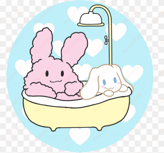 cinnamoroll bath time - speech