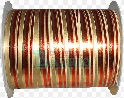 cinta decorativa rojo y oro - decorative tape