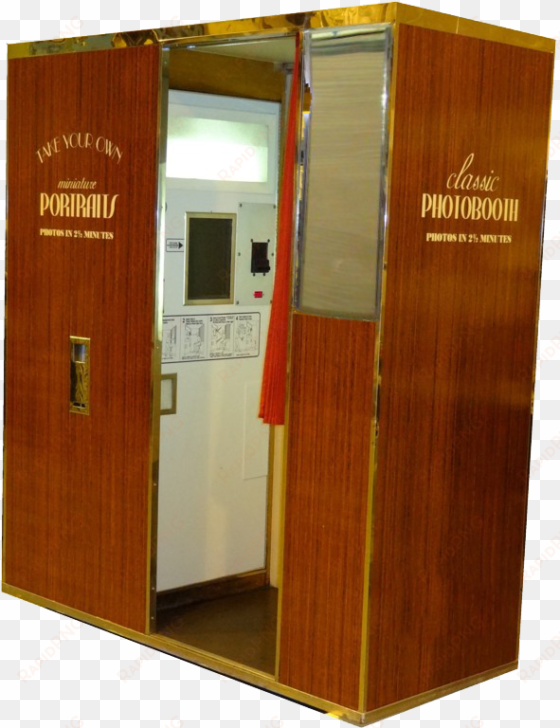 classic photo booth rents old fashioned machines like - plywood