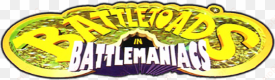 clearlogo clearlogo ribbon - battletoads in battlemaniacs super nintendo snes