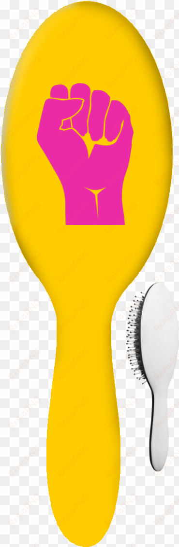 clenched fist hb hair brush