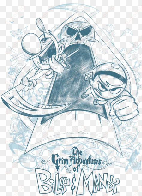click and drag to re-position the image, if desired - grim adventures of billy and mandy tops