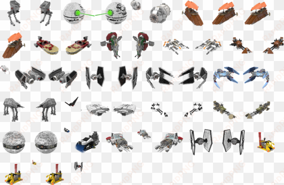 click for full sized image vehicle icons - lego star wars: the force awakens