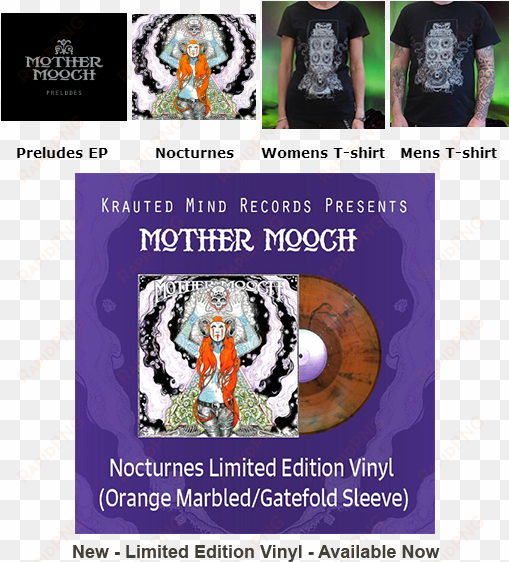 click on the link above to go directly to our bandcamp - mother mooch