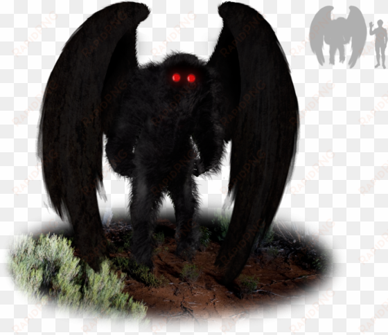 click to enlarge an artist's rendering of mothman - mothman wikipedia