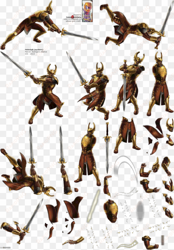 click to view full size - heimdall sprites