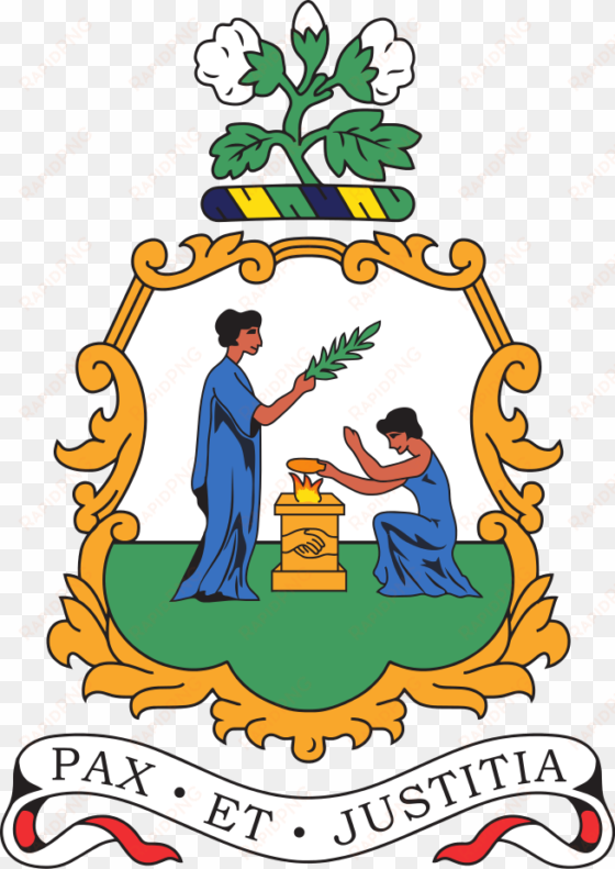 coat of arms gsvg - st vincent and the grenadines coat of arms