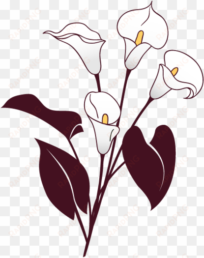 coffin clipart flower drawing - funeral flowers clip art