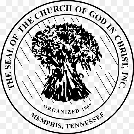 cogic seal bw - ponaganset high school logo