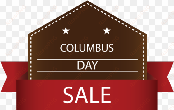 columbus day - graphic design