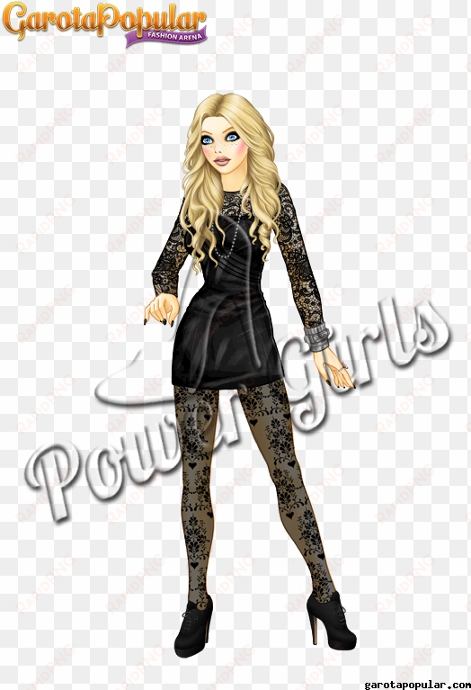 com 3 votos, a vencedora deste look foi a lady becky - barbie