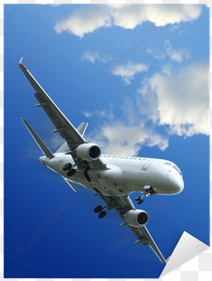 commercial aircraft taking off sticker • pixers® • - lexiguide des avions - relié