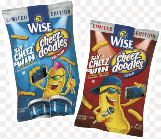 company news - wise cheez doodles, puffed - 1.25 oz