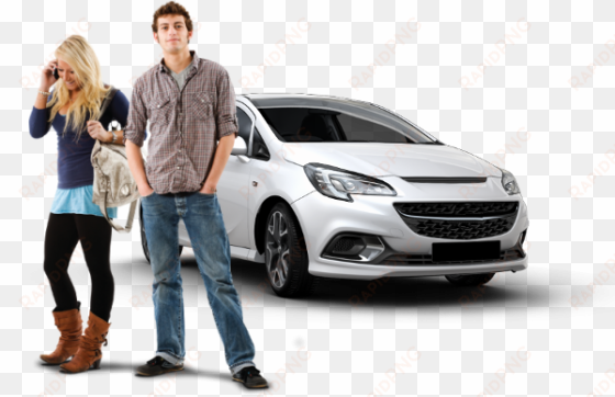 compare young driver car insurance - car with driver png