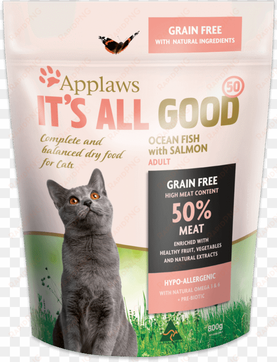 complete dry cat food - applaws cat adult ocean fish with salmon