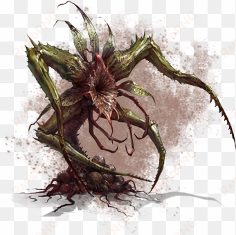 concept art strangler - elder scrolls monster art