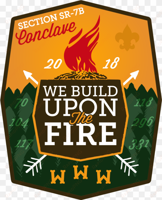 conclave 4″ delegate patch - 2018 sr7b conclave