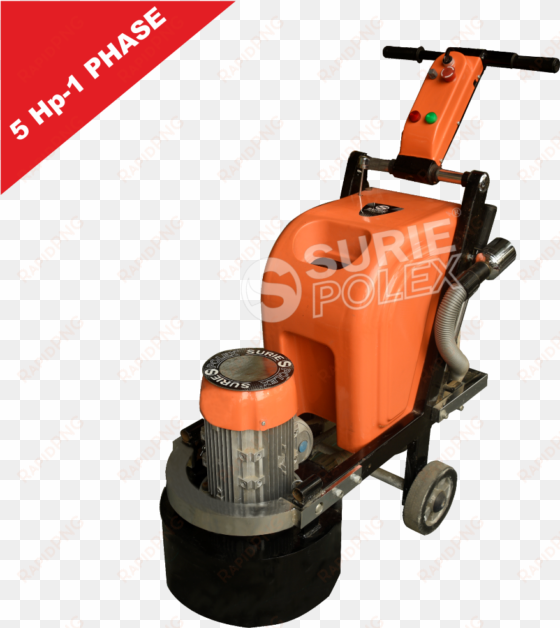 concrete floor polishing machine - polishing