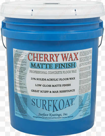 concrete floor waxes cherry surf wax matte - wax