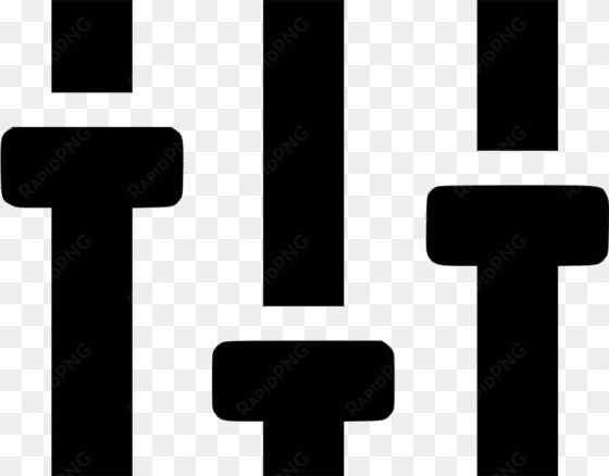 control panel - - equalizer icon free icon