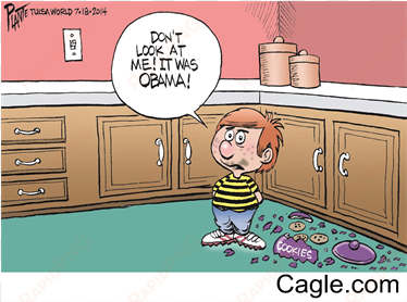 cookie jar incident mom's fault - cartoon
