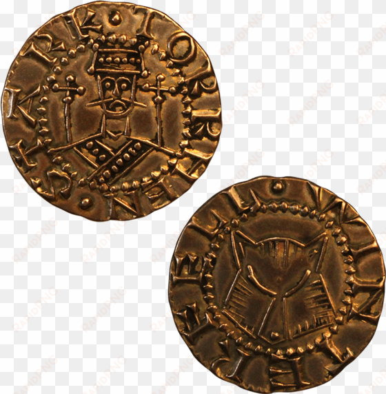 copper penny of torrhen stark - gold dragon coin westeros