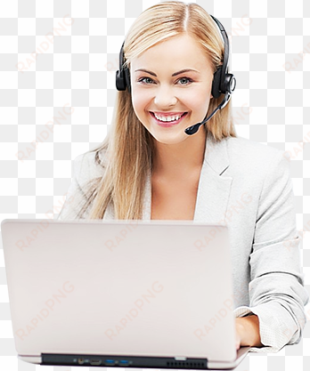 corporate office - girl call centre png